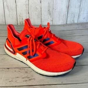 Adidas ISS National Lab CRS Ultra Boost in Space Orange and Boost Blue Sneakers